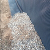 Preparación del sistema de drenaje pluvial del muro de contención.