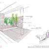 Propuesta de diseño de jardín en ático.
