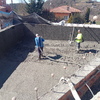 Proyección del gunite.