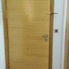 Puerta blindada.