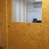 Puerta corredera  a medida con OSB