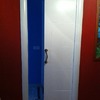 Puerta corredera lacada
