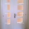 Puerta depues de lacar en blanco