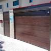 PUERTA SECCIONAL CON PERGOLA