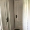 Puertas de dormitorios lacadas.
