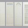 Puertas en blanco
