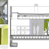 raddi ARQUITECTES, Clínica Veterinaria en planta baja. Sección y Sala de espera