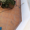REHABILITACION DE TERRAZA CON MATERIAL IMPERMEABLE TRANSPARENTE Y TRANSITABLE