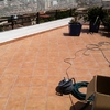 REHABILITACION DE TERRAZA CON MATERIAL IMPERMEABLE TRANSPARENTE Y TRANSITABLE