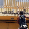 Reparación grietas y pintura gotelé