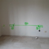 REPLANTEO INSTALACIÓN ELÉCTRICA DORMITORIO