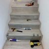 REVESTIDO DE ESCALERA CON TARIMA