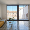 salón a patio 