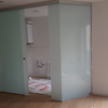 salón cocina con mampara separadora