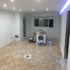 salon con luces de led
