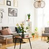 Salón con plantas