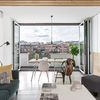 Salón con vistas a la ciudad