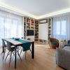 Salón moderno con mueble de tv a medida