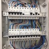Subcuadro abierto de compresor y sala de hornos
