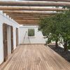 Tarima exterior de iroko