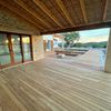 Tarima exterior de iroko