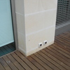 Terraza de tarima de madera de IPE vista 2
