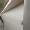 Tira led empotrada en mueble