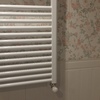 toallero en cuarto de baño
