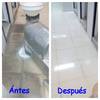 Trabajos de  pulido, diamantado y cristalizado de mármol y terrazo.