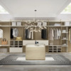 VESTIDOR XL EN FORMA DE U + ISLA TONOS CLARO