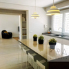 Vista interior. Cocina