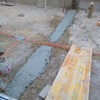 ZANJA DE HORMIGON PARA PARED MEDIANERA