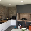 Zona paellero + cocina