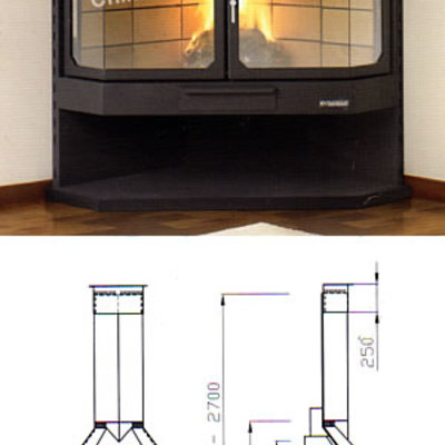 Montaje de chimenea metalica sin revestimiento - Córdoba (Córdoba