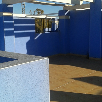 Colocar techo a una pergola de hormigon - Partida Enginent Ii, Calpe