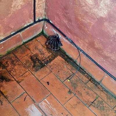 Reparación de sumidero en cubierta plana - Barcelona (Barcelona