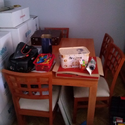 Pintar mueble salón en tono wengue - Las Rozas de Madrid (Madrid