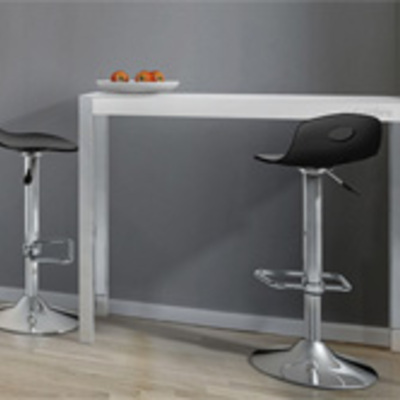 Mesa-barra alta de madera lacada en blanco - Mataró (Barcelona ... Mesa-barra alta de madera lacada en blanco - Mataró (Barcelona ...