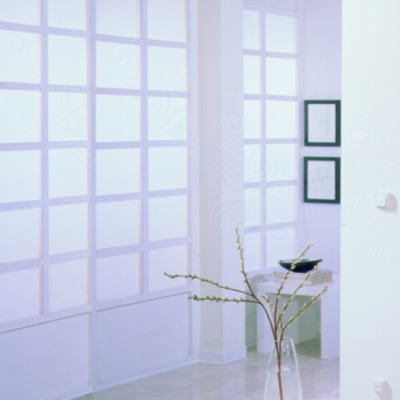 Instalar puerta doble corredera con guía en el techo - Palma de