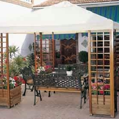 Suministrar toldo de 3 m x 3 m para cenador - Polanco (Cantabria