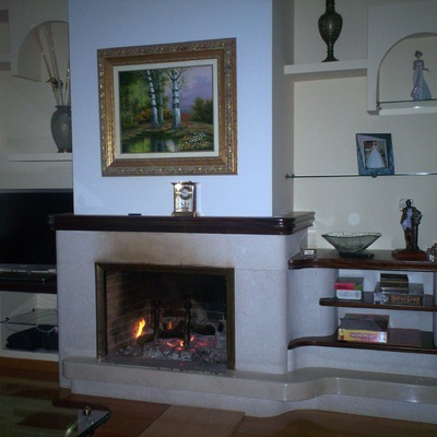 Adaptar una chimenea calefactora a una chimenea prefabricada existente