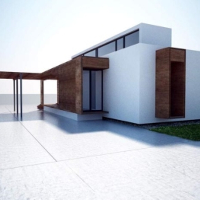 Construir casa prefabricada de hormigón, madera y con grandes