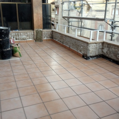 Una valla o reja, para una terraza de un ático - Barcelona (Barcelona