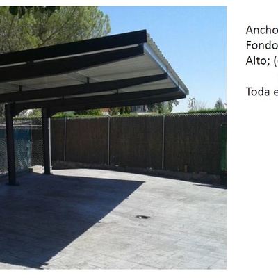 Marquesina garaje particular - Villaviciosa de Odon (Madrid) | Habitissimo