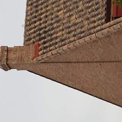 Colocar remate metálico de chimenea (aspirador estático) - Villanueva