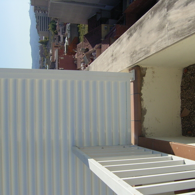 Ampliacion de 2 terrazas (delantera y posterior) , demolicion