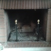 Poner puerta de chimenea