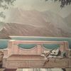 Restauración de mural paisajistico