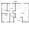 Construir en terreno bungalow de madera 72m