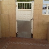 Cambio de puerta de hierro por una de aluminio